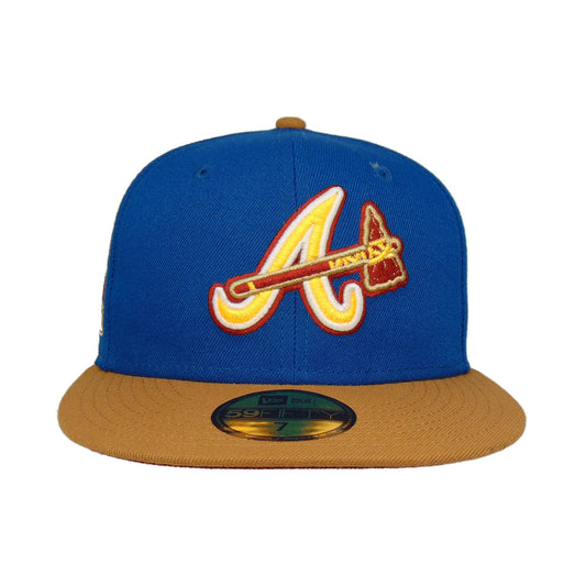 Atlanta Braves Custom New Era Cap blue peanut ASG 2000