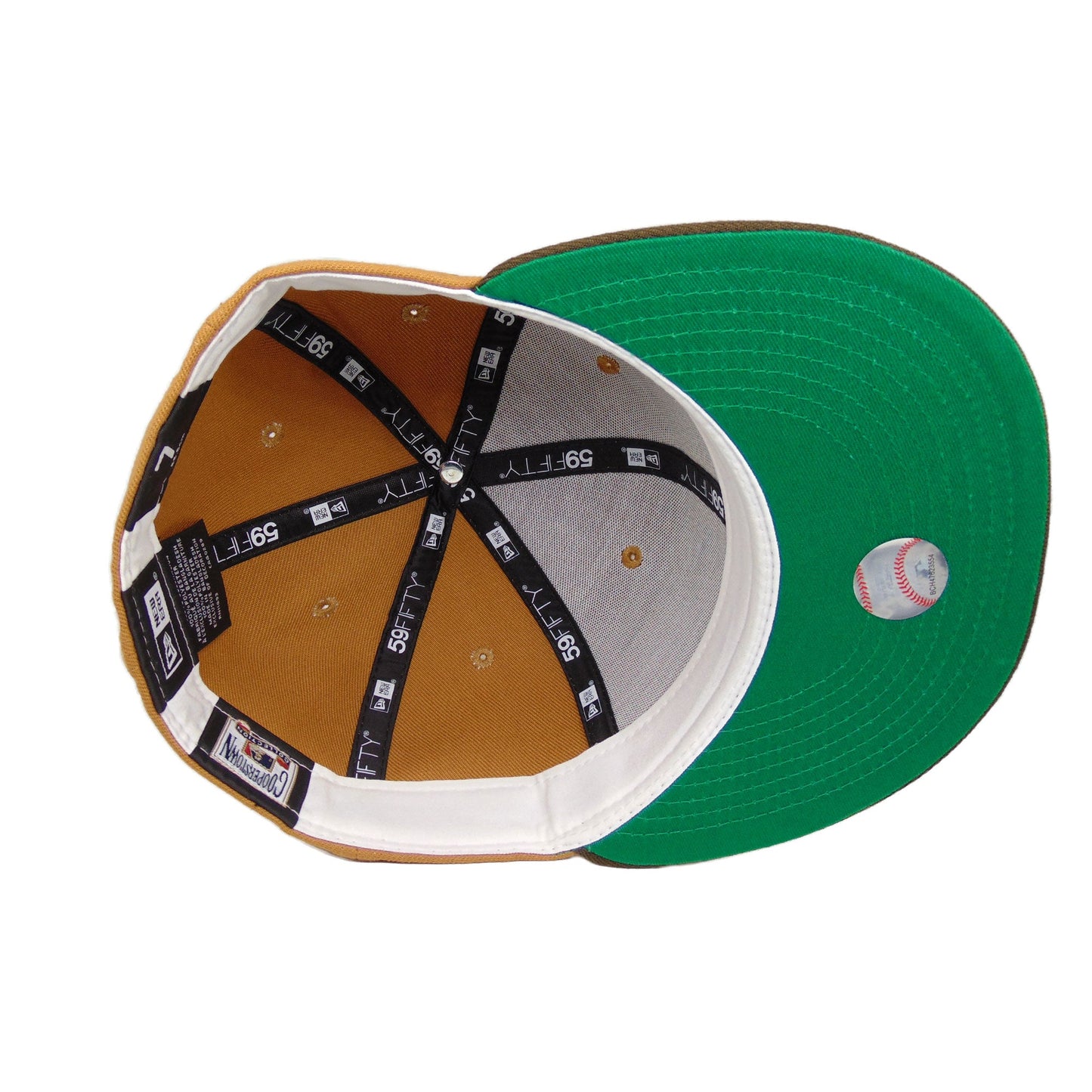 Houston Astros Custom New Era Cap Peanut Brown 45th