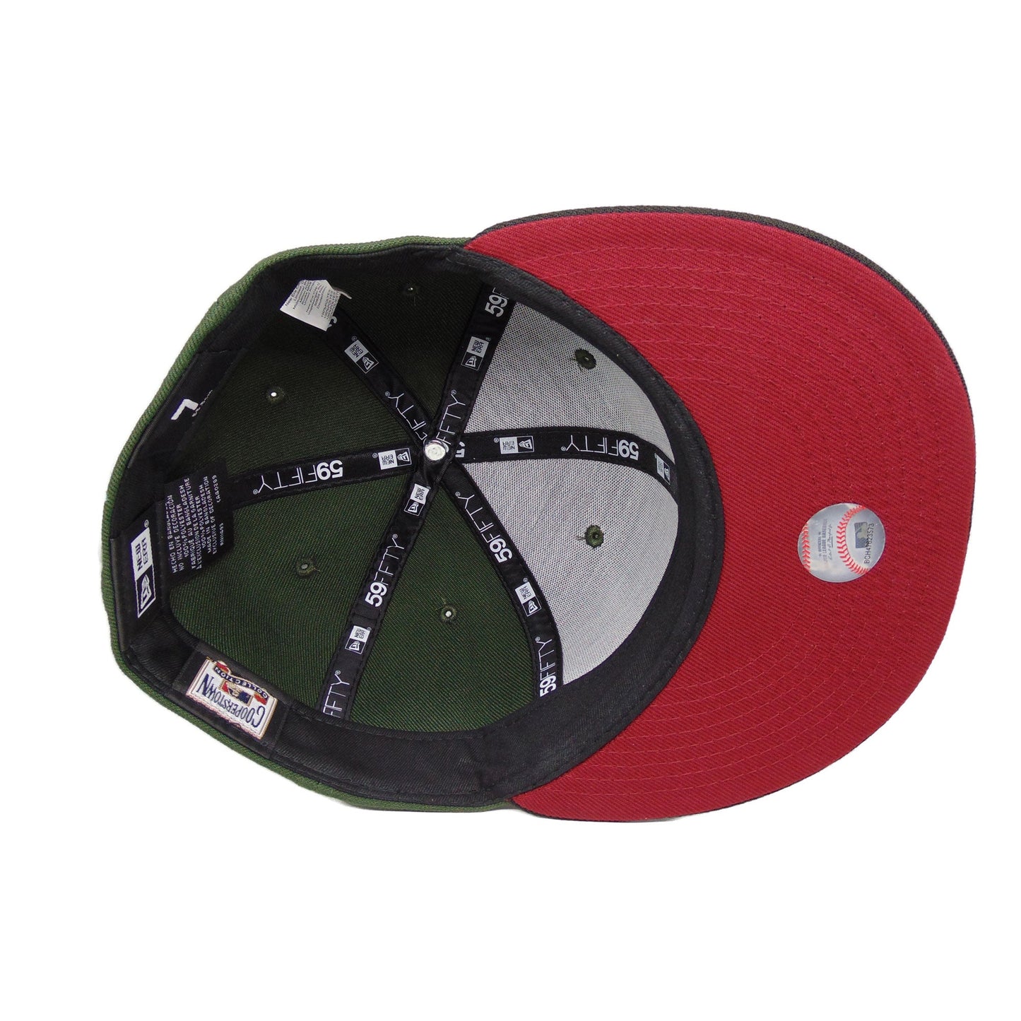 Los Angeles Dodgers Custom New Era Cap Seaweed WS88