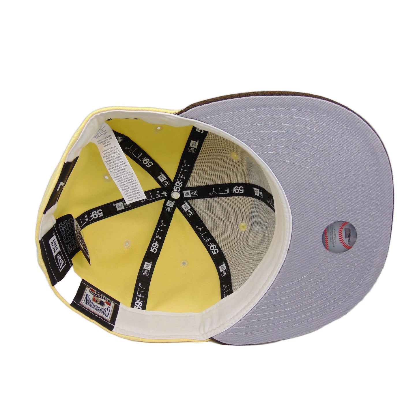Oakland Athletics JF Custom New Era Cap Yellow Stomper WS89