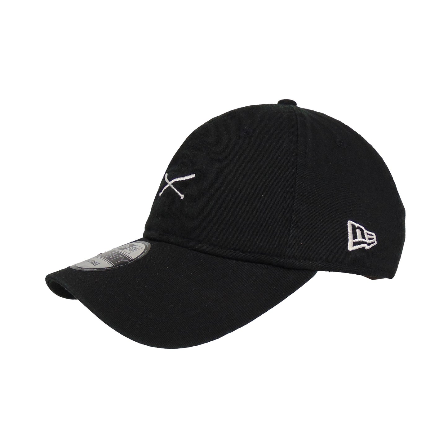 JustFitteds Crossed Bats New Era 9TWENTY black