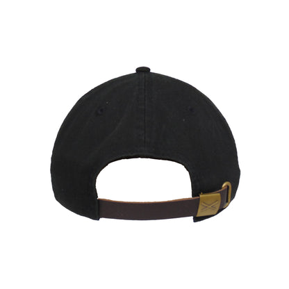 JustFitteds Crossed Bats New Era 9TWENTY black olive
brown
Woodland Camo Back View