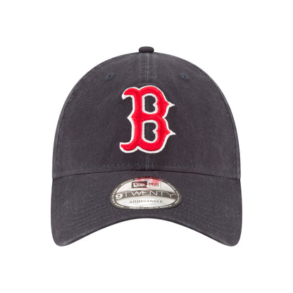 Boston Red Sox 9TWENTY Adjustable New Era Cap Navy navy Front View