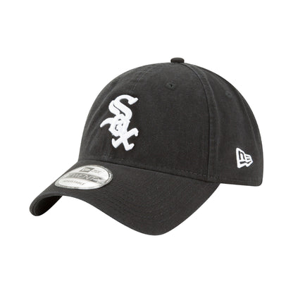 Chicago White Sox 9TWENTY Adjustable New Era Cap Black black Side View