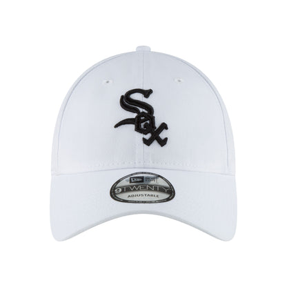 Chicago White Sox 9TWENTY Adjustable New Era Cap White white Front View