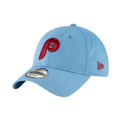 Philadelphia Phillies 9TWENTY Adjustable New Era Cap Sky sky blue Side View
