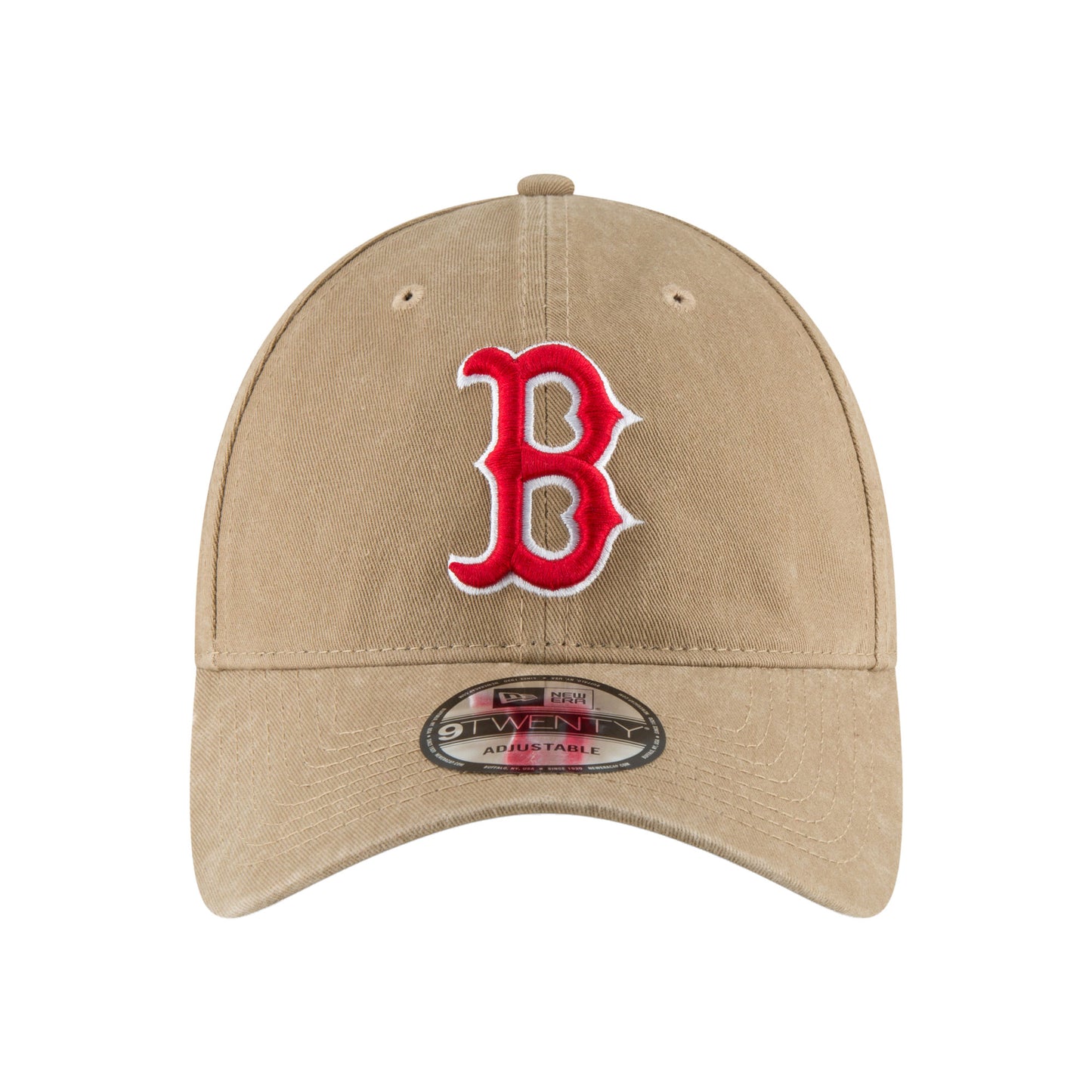 Boston Red Sox 9TWENTY Adjustable New Era Cap Camel