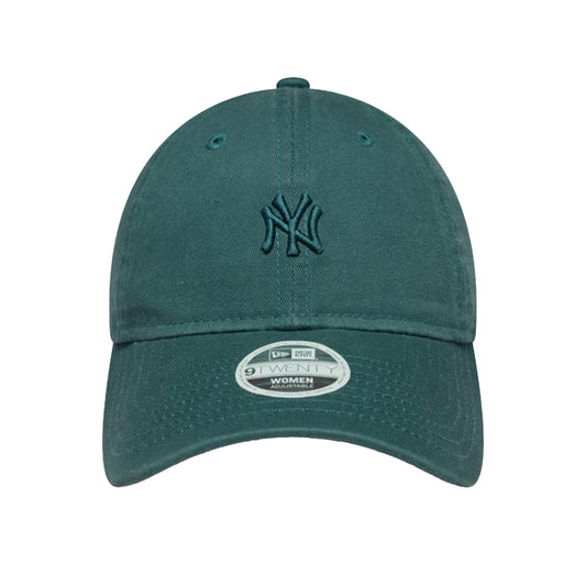 WMNS New York Yankees Petrol 9TWENTY Washed Mini New Era Cap