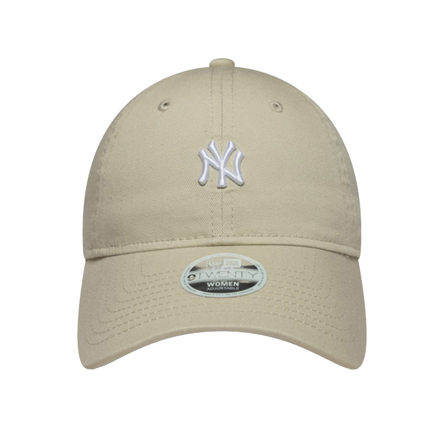 WMNS New York Yankees Beige 9TWENTY Washed Mini New Era Cap