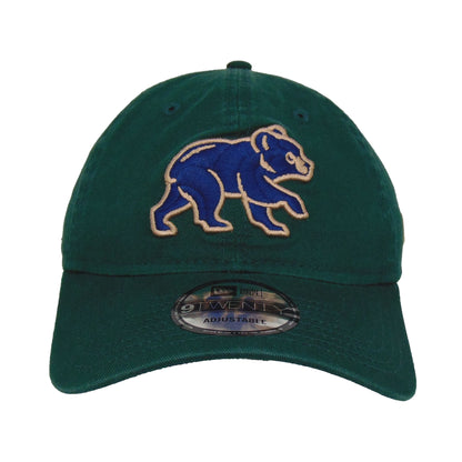Chicago Cubs 9TWENTY New Era Cap Dark Green dark green Front View
