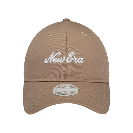 Womens 9TWENTY Adjustable New Era Cap Taupe