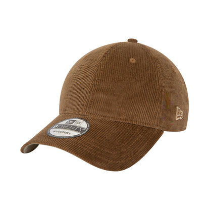 Corduroy 9TWENTY Adjustable New Era Cap Brown brown Side View