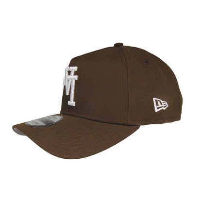 Los Angeles Dodgers 9FORTY AF New Era Cap brown brown Side View