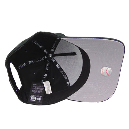 Los Angeles Dodgers 9FORTY AF New Era Cap black black Undervisor View