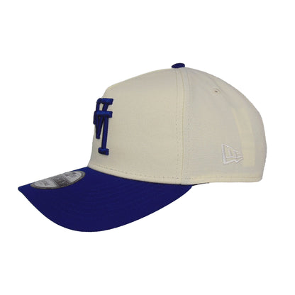 Los Angeles Dodgers 9FORTY AF New Era Cap chrome royal chrome
blue Side View