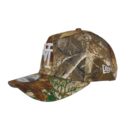 Los Angeles Dodgers 9FORTY AF New Era Cap Realtree Flip Woodland Camo Back View