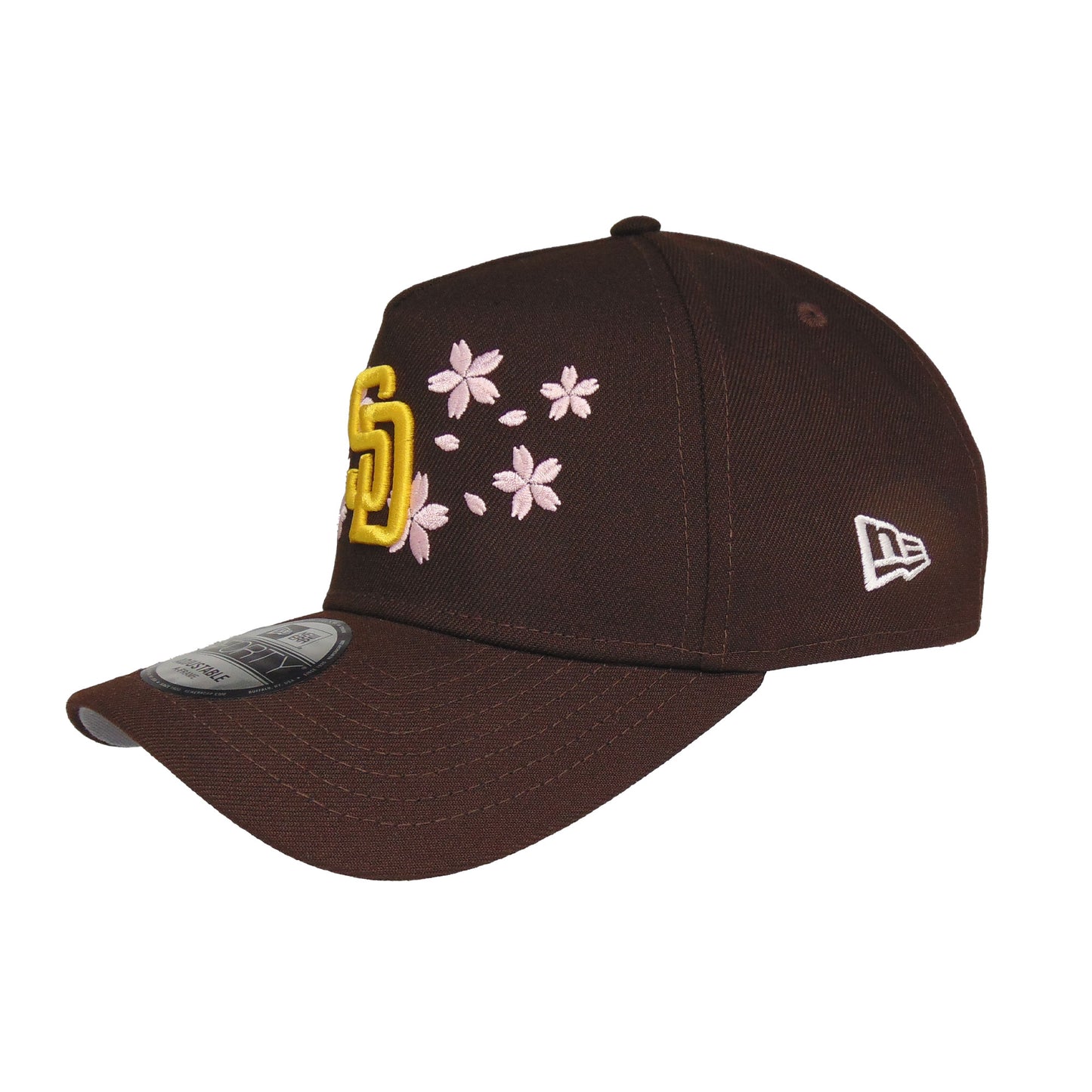 San Diego Padres 9FORTY AF New Era Cap Tokyo Series Brown Floral