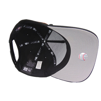 Atlanta Braves custom 9FORTY AF New Era Cap Black Metallic ASG25 black Additional View