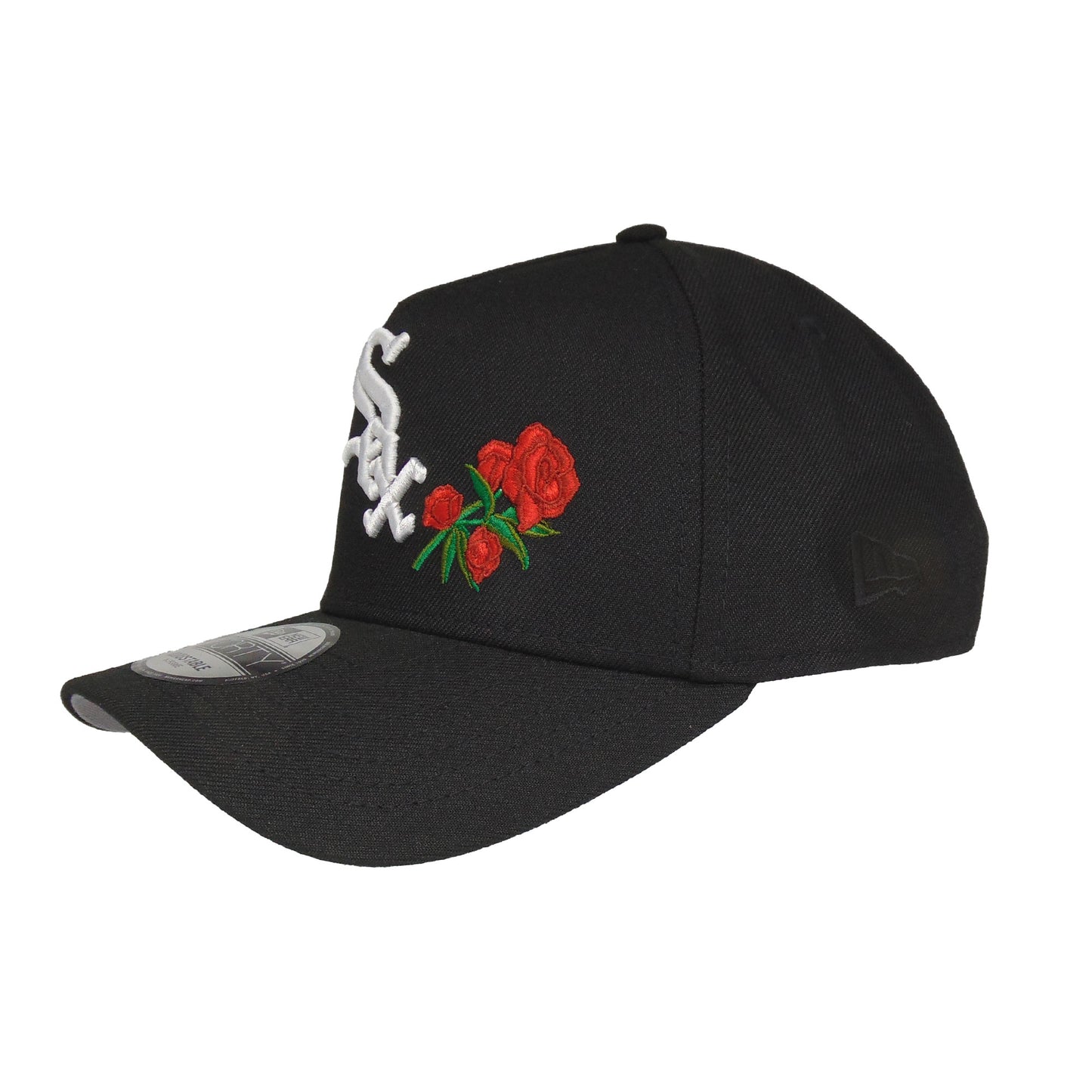 Chicago White Sox custom 9FORTY AF New Era Cap black rose 95th