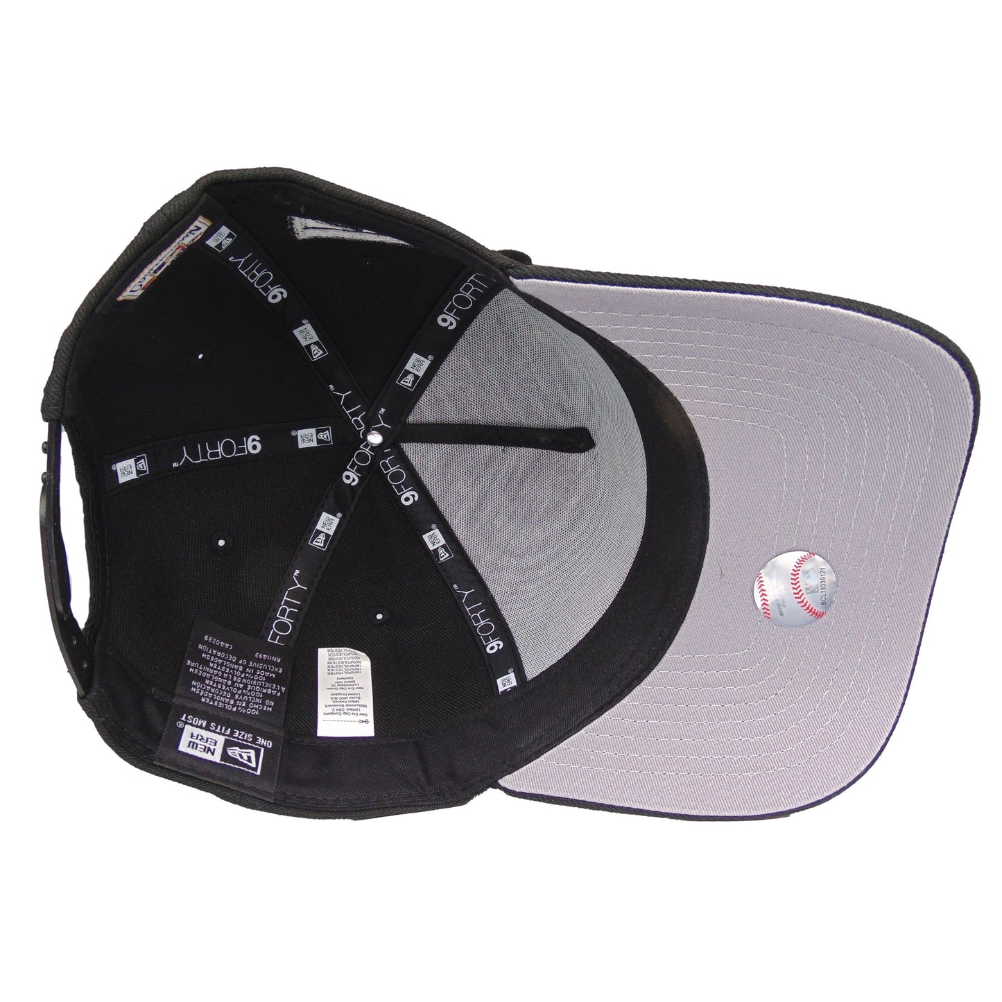 Chicago White Sox custom 9FORTY AF New Era Cap black rose 95th