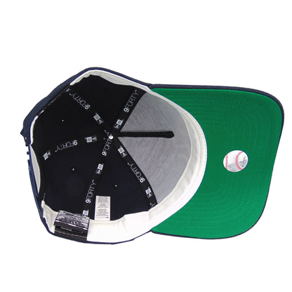 New York Yankees Love Custom 9FORTY AF New Era Cap Navy navy Undervisor View