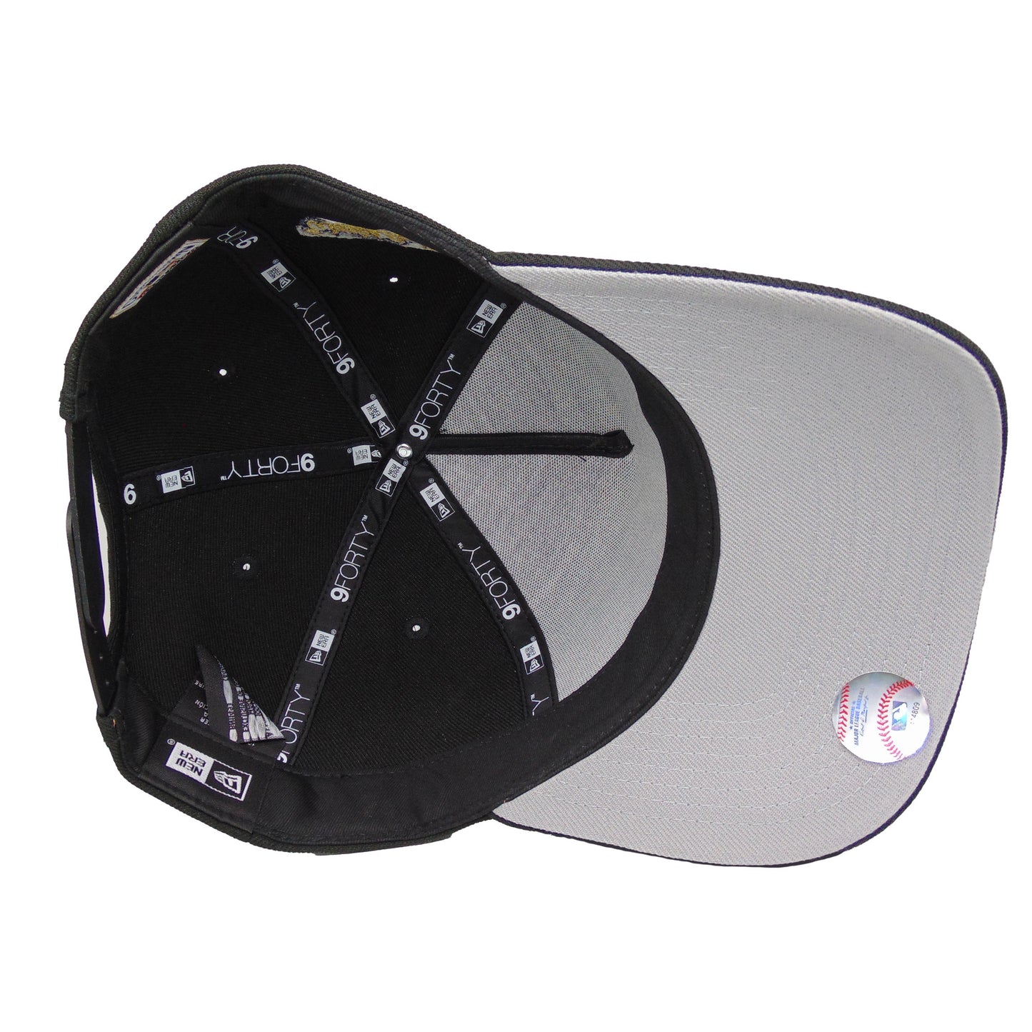 Atlanta Braves custom 9FORTY AF New Era Cap Black WS95