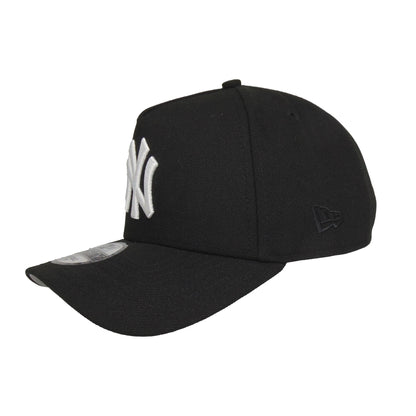 New York Yankees Custom 9FORTY AF New Era Cap Subway Series 25th black Back View