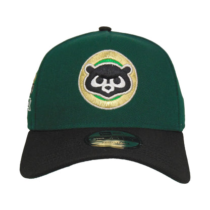 Chicago Cubs 9FORTY AF New Era Cap Dark Green Blk dark green Front View