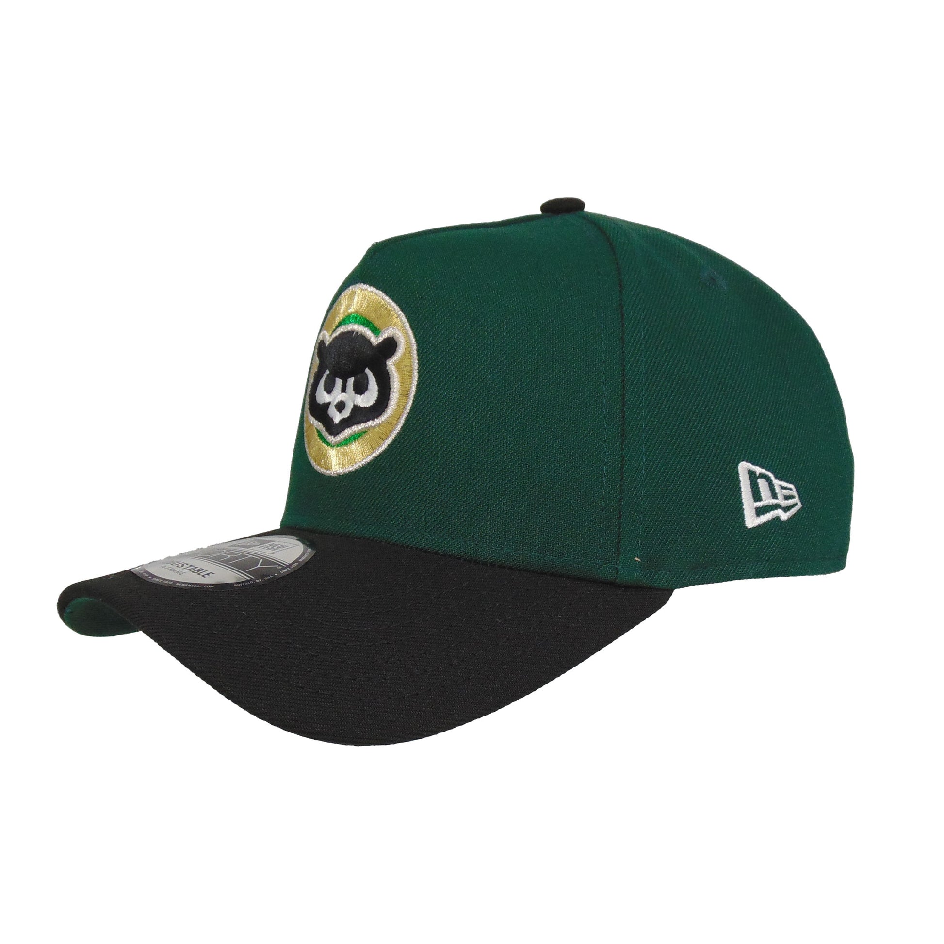 Chicago Cubs 9FORTY AF New Era Cap Dark Green Blk dark green Back View