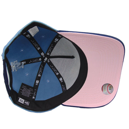 Los Angeles Dodgers 9FORTY AF New Era Cap Sakura Fade Sky Navy sky blue
navy Undervisor View