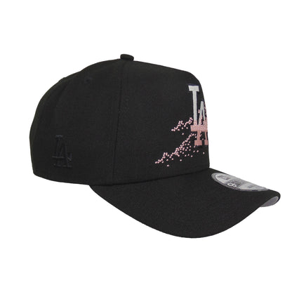 Los Angeles Dodgers 9FORTY AF New Era Cap Sakura Fade black black Side View