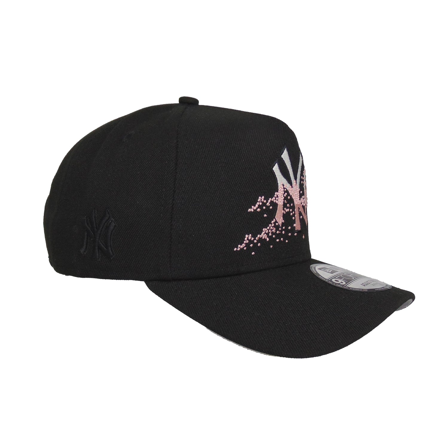 New York Yankees Custom 9FORTY AF New Era Cap Sakura Fade black