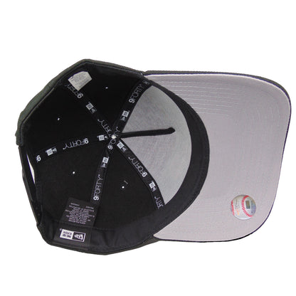 New York Yankees Custom 9FORTY AF New Era Cap Sakura Fade black black Additional View
