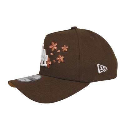 Los Angeles Dodgers 9FORTY AF New Era Cap Tokyo Series Brown brown Back View