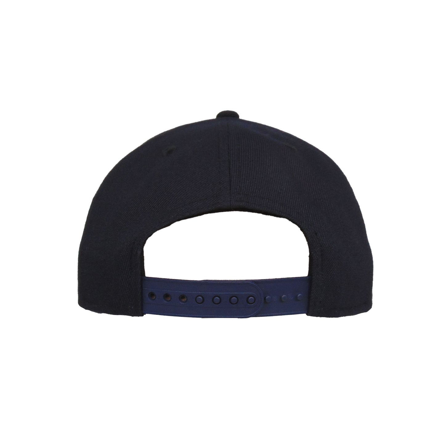Atlanta Braves custom 9FORTY AF New Era Cap Navy Chainstitch navy Back View