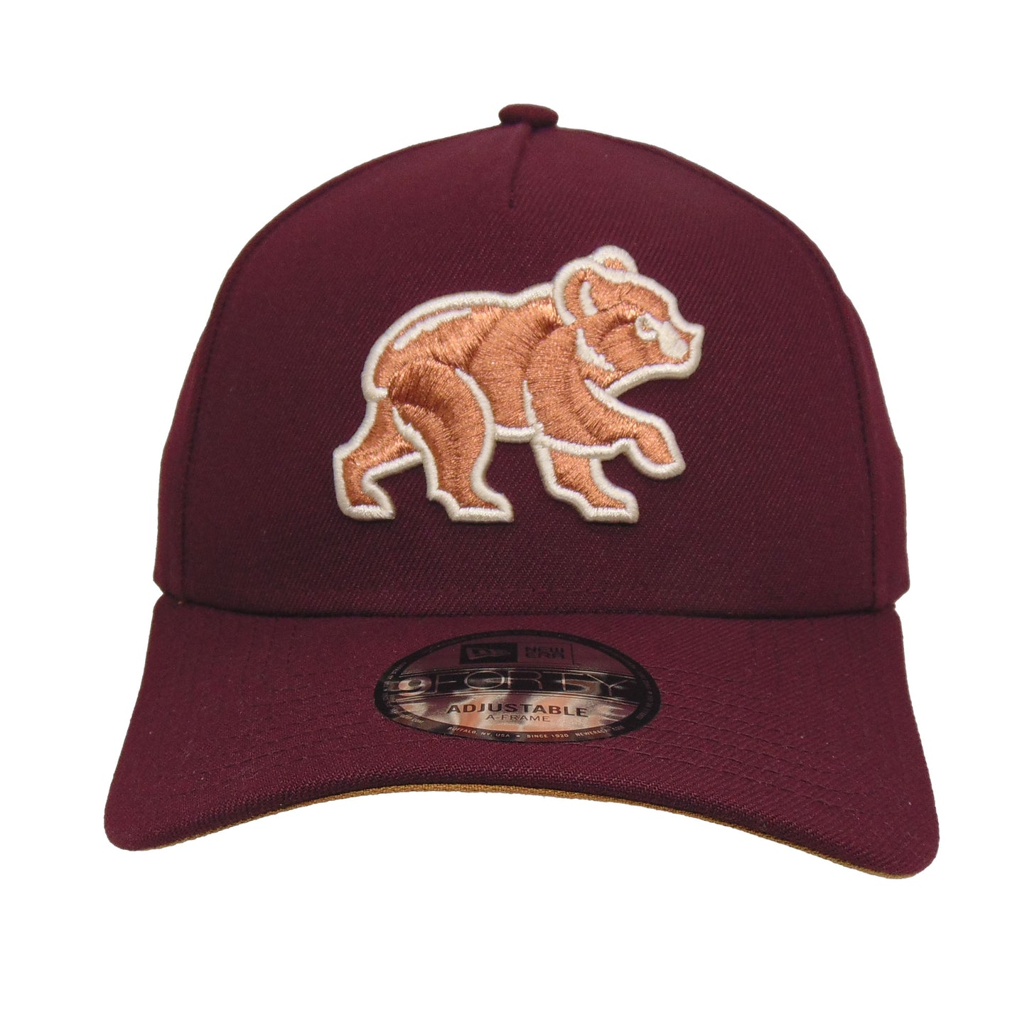 Chicago Cubs 9FORTY AF New Era Cap Maroon Copper