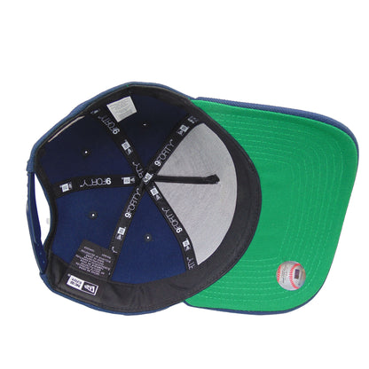 Cleveland Indians custom 9FORTY AF New Era Cap Oceanside navy Undervisor View