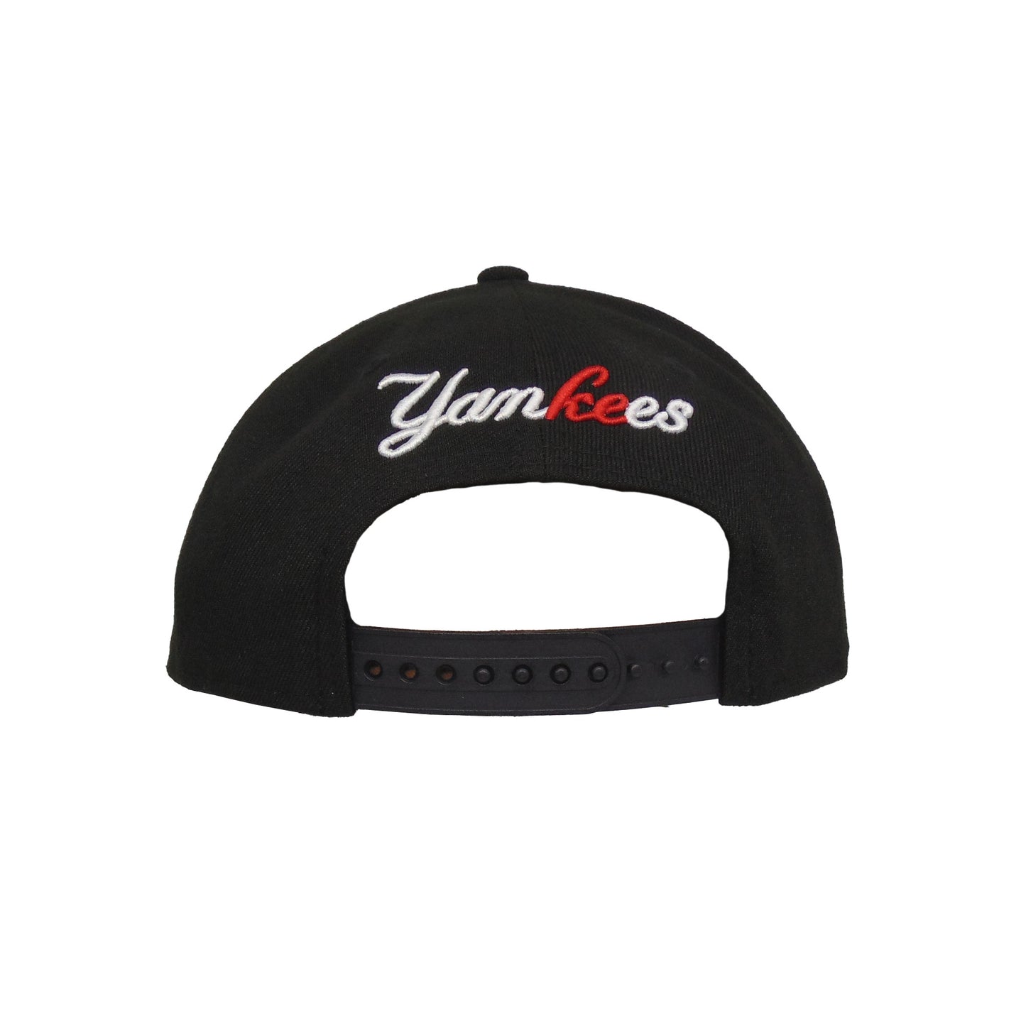 New York Yankees JF Custom 9FORTY New Era Cap Japan Black black Undervisor View