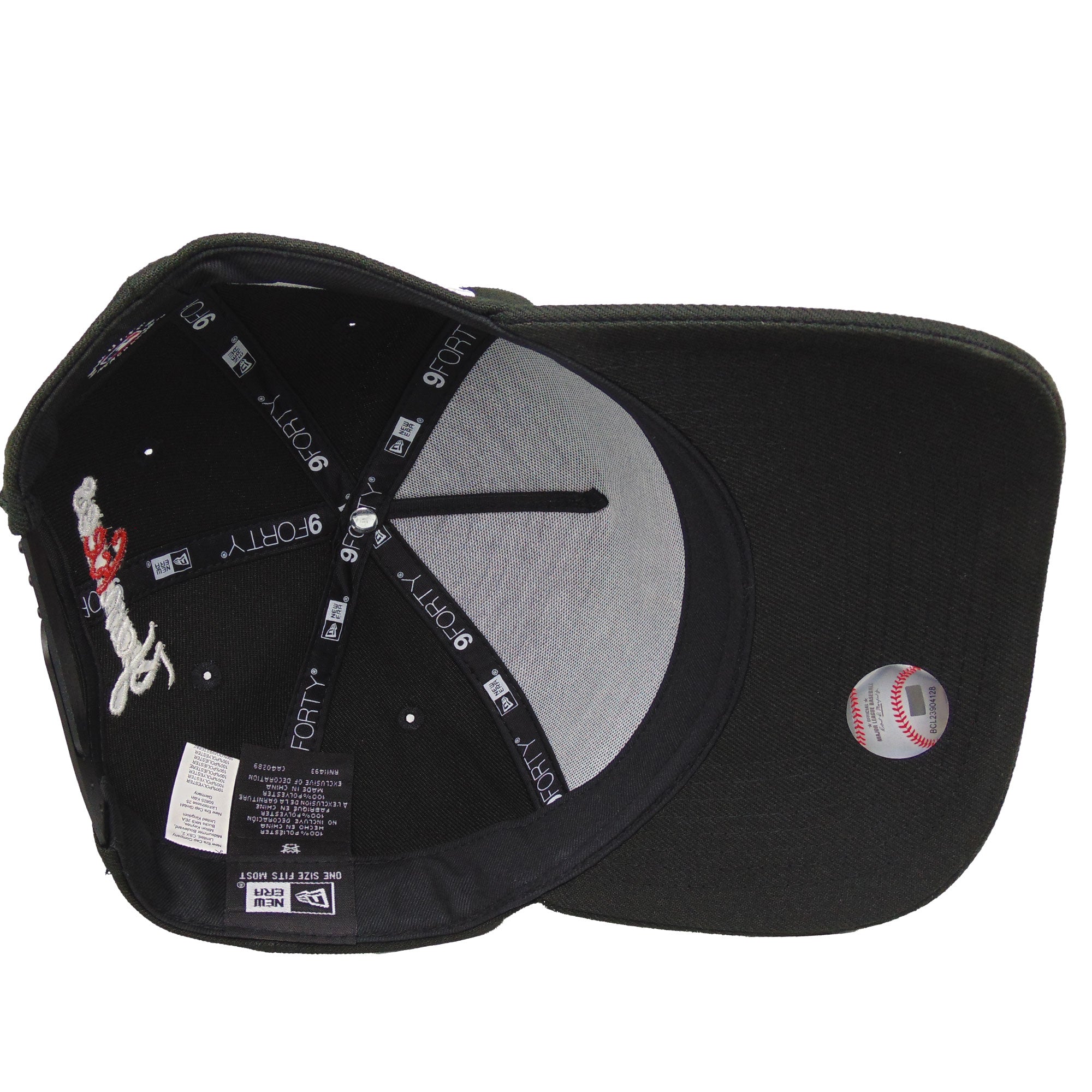 New York Yankees JF Custom 9FORTY New Era Cap Japan Black