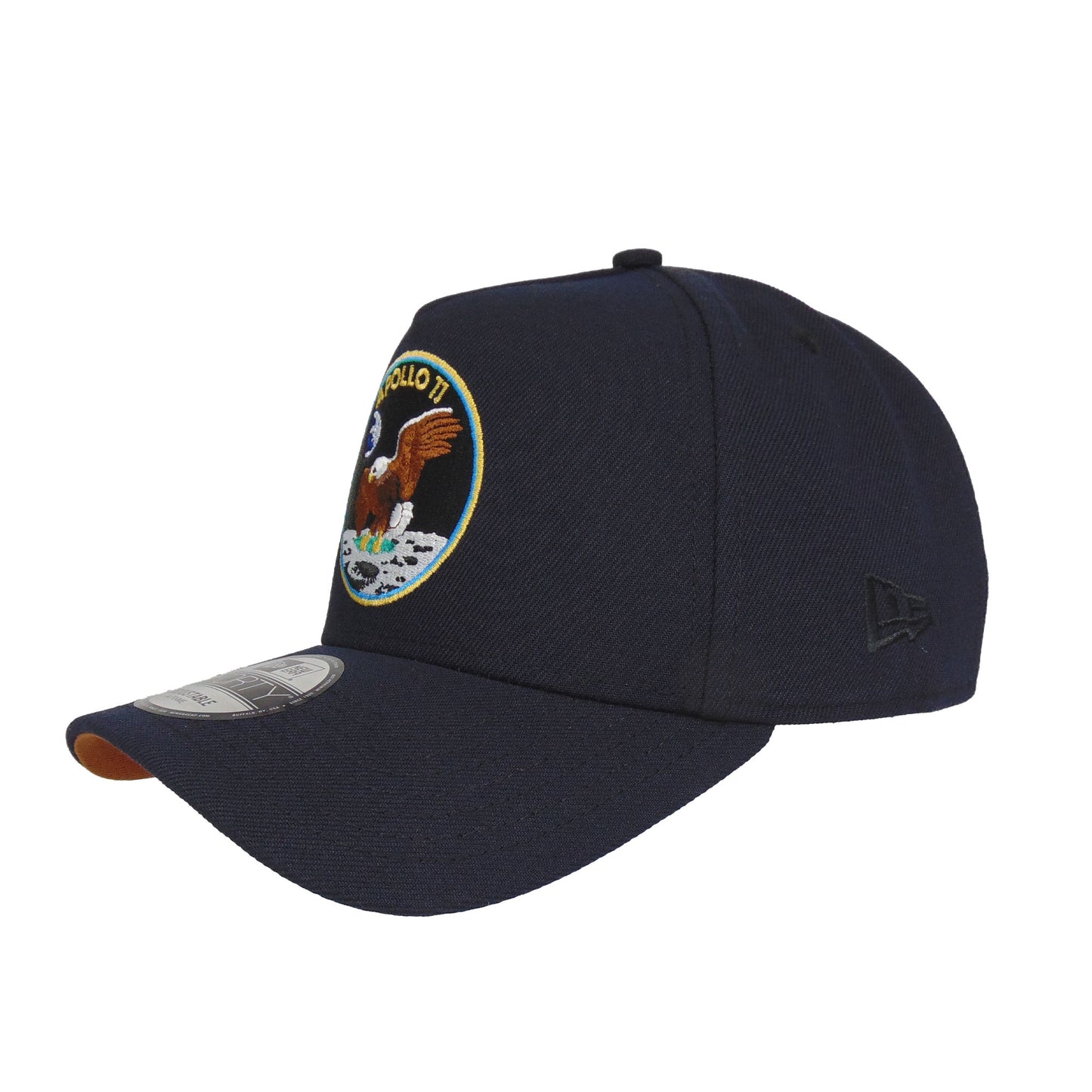 Houston Astros Custom New Era 9FORTY AF Snapback Cap Apollo 11 Navy navy Side View