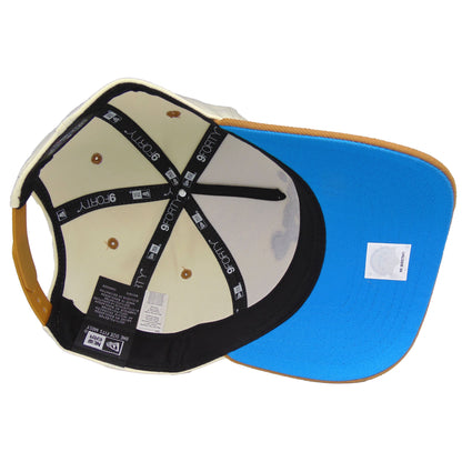 Reading Fightin Phils Custom 9FORTY AF New Era Cap Oktoberfest chrome
brown Undervisor View