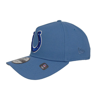 Indianapolis Colts Custom New Era 9FORTY AF Snapback Cap faded blue blue Back View
