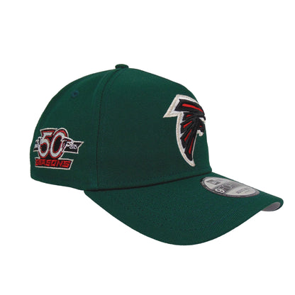 Atlanta Falcons 9FORTY AF New Era Cap dark Green 50th dark green Side View