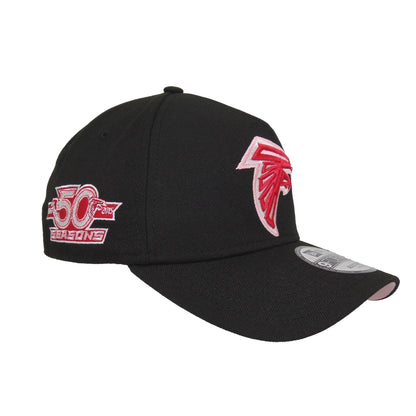 Atlanta Falcons 9FORTY AF New Era Cap Black pink black Side View