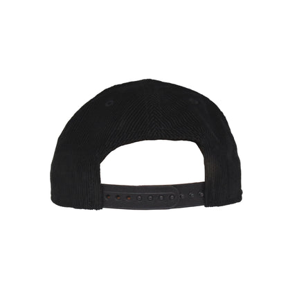Toronto Maple Leafs custom New Era 9FORTY AF Snapback Cap Black Corduroy black Undervisor View