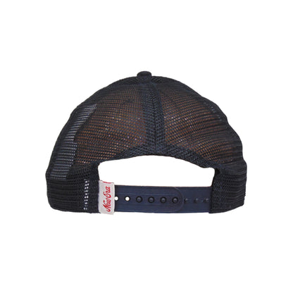 New Era 9FORTY M-Crown Graphic Bear Trucker Cap Navy