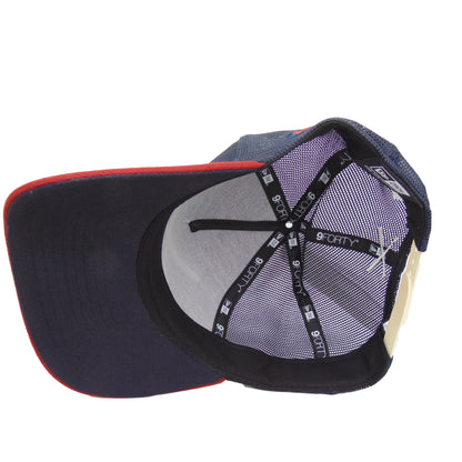 JustFitteds Crossed Bats Logo New Era 9FORTY AF Trucker Cap NCR