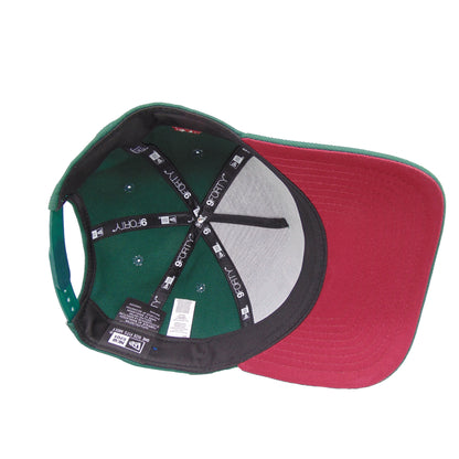Justfitteds 040 New Era 9FORTY AF Cap Dark Green dark green Additional View