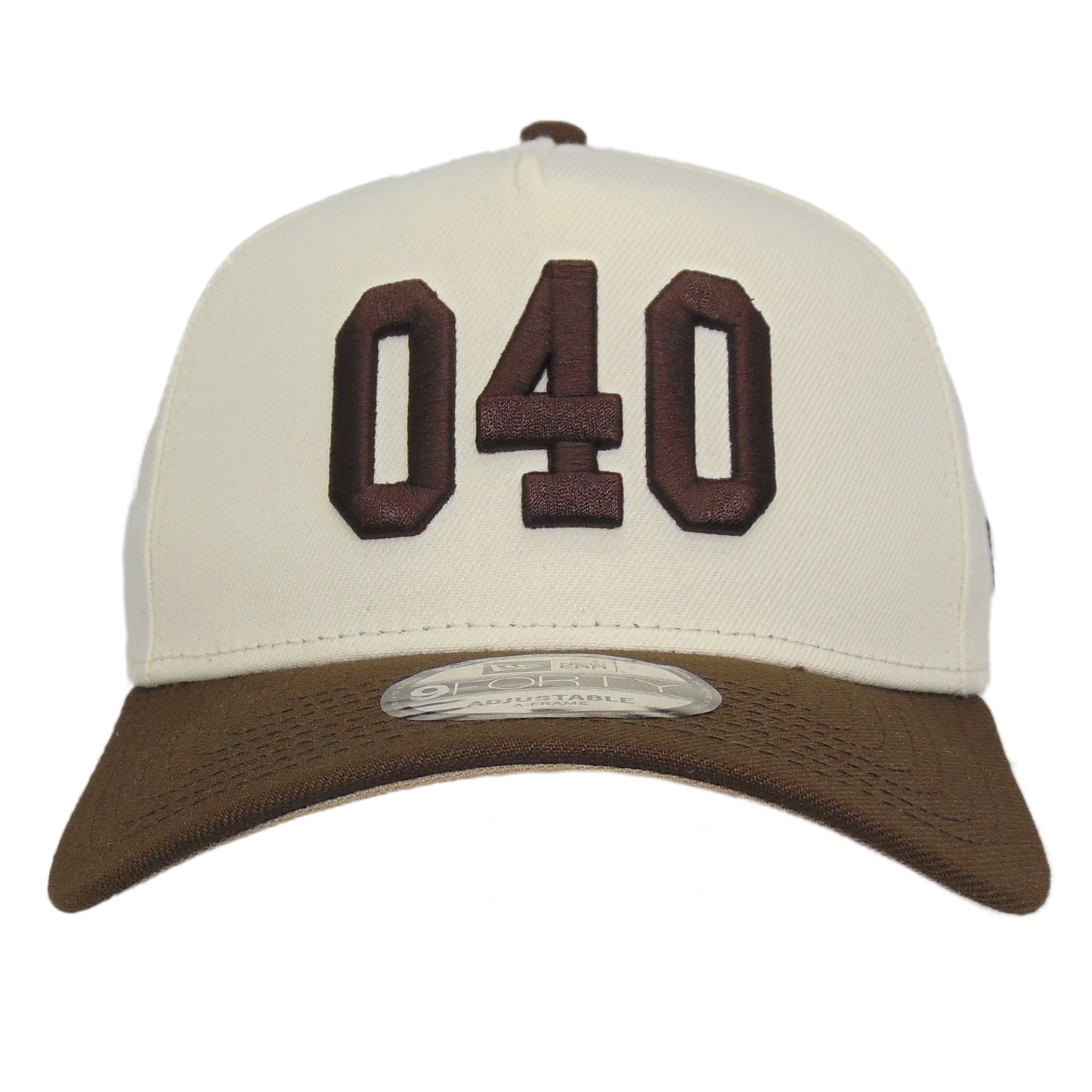 JustFitteds 040 New Era 9FORTY AF Cap Chrome Walnut