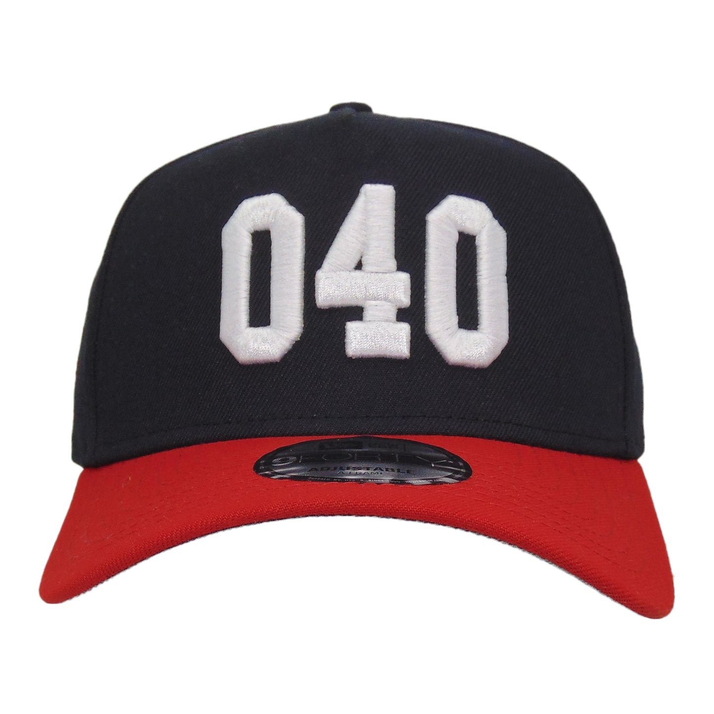 Justfitteds 040 New Era 9FORTY AF Cap Navy Red
